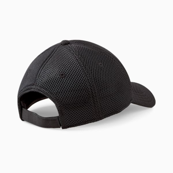 Gorra de malla para running, Puma Black, extralarge