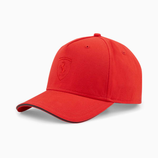 Ferrari SPTWR Style Unisex Baseball Cap, Rosso Corsa, extralarge-IND