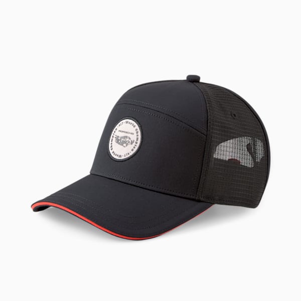 Porsche Legacy Status Baseball Cap, Puma Black, extralarge