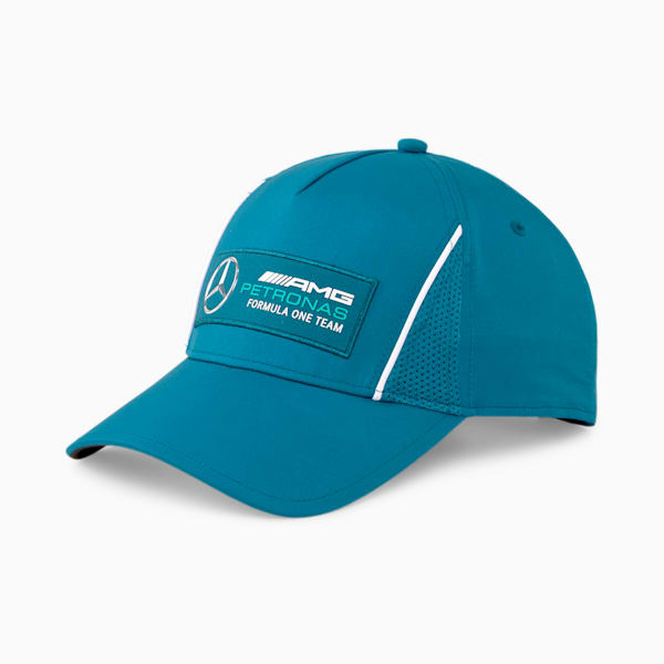 Mercedes AMG Petronas F1 Baseball Cap, Blue Coral, extralarge-IND