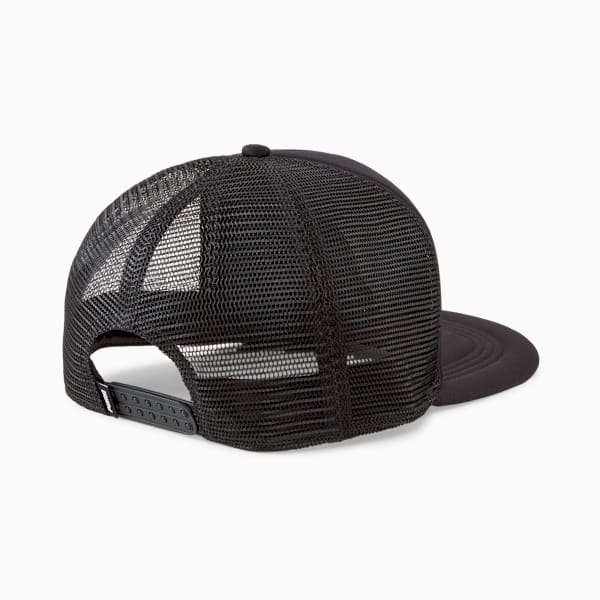 Jockey con visera curva y cierre a presión Basketball, Puma Black-Puma Black, extralarge