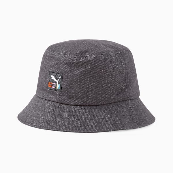 Gorra de pescador, Puma Black-denim, extralarge