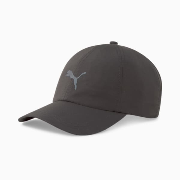 Gorra para correr Ponytail para mujer, Puma Black, extralarge