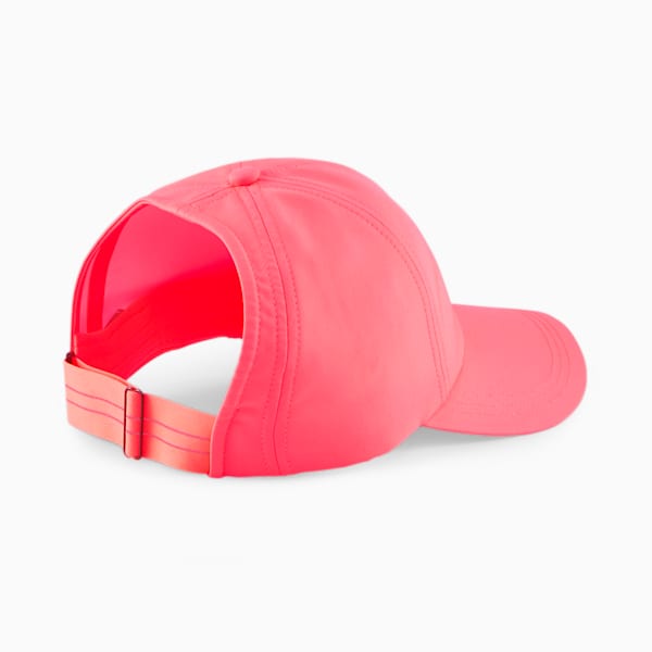 Gorra para correr Ponytail para mujer, Sunset Glow, extralarge