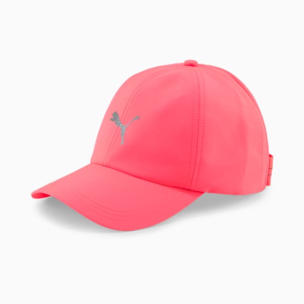 Gorra para correr Ponytail para mujer, Sunset Glow, extralarge