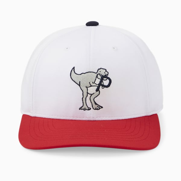 Dino-Mite Youth Golf Cap, Bright White-Ski Patrol, extralarge-IND