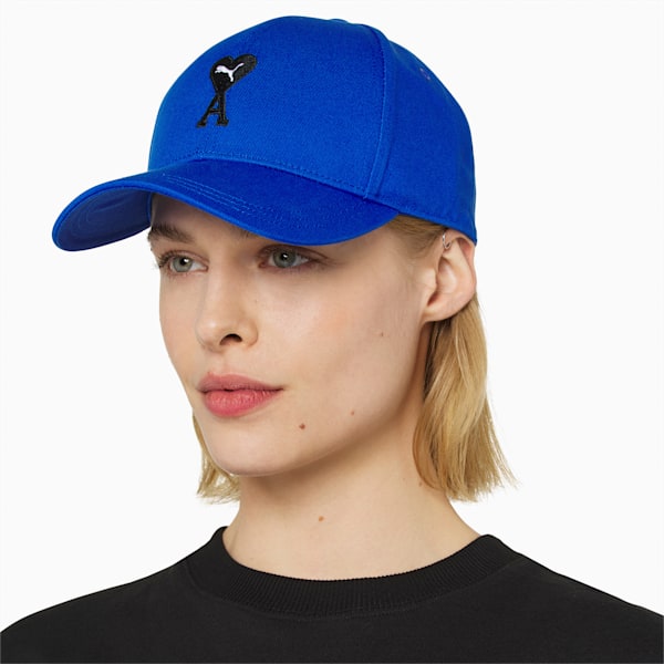 PUMA x AMI Low Curve Cap, Dazzling Blue, extralarge