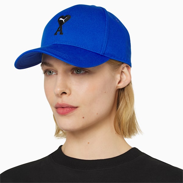 PUMA x AMI Low Curve Cap, Dazzling Blue, extralarge