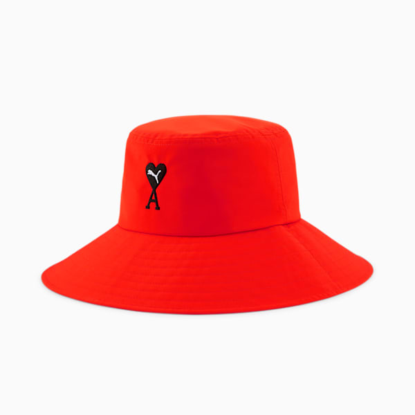 PUMA x AMI Bucket Hat, Orange.com, extralarge