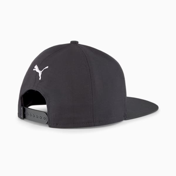 Flat Brim Cap JR, Puma Black-Gray Violet, extralarge