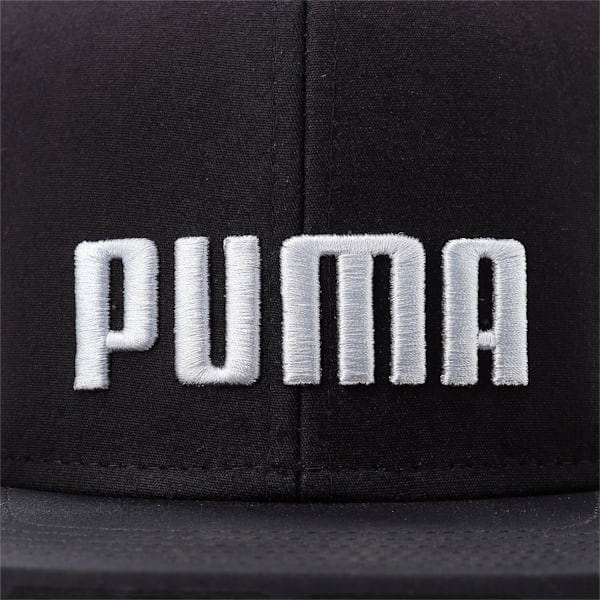 キッズ プーマ フラットブリム キャップ JR YT, Puma Black-Gray Violet, extralarge-JPN