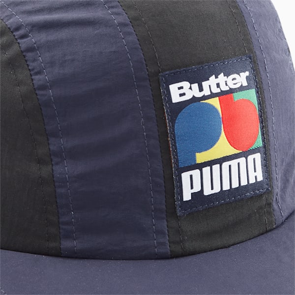 PUMA x BUTTER GOODS 5 Panel Hat, Peacoat-Puma Black, extralarge