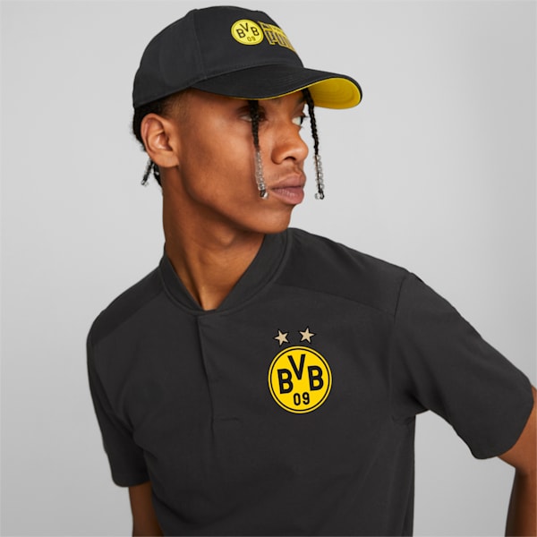 Borussia Dortmund ftblCore Cap, Puma Black-Cyber Yellow