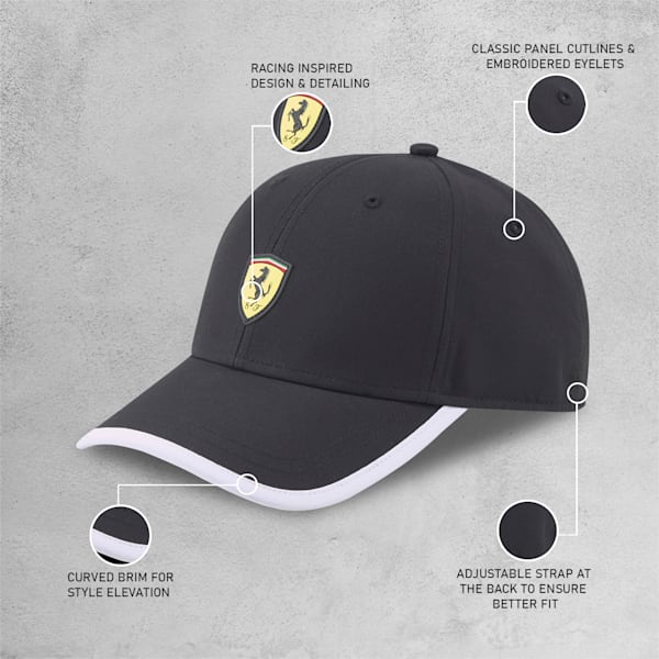 Scuderia Ferrari SPTWR Race Cap, Puma Black, extralarge-IND
