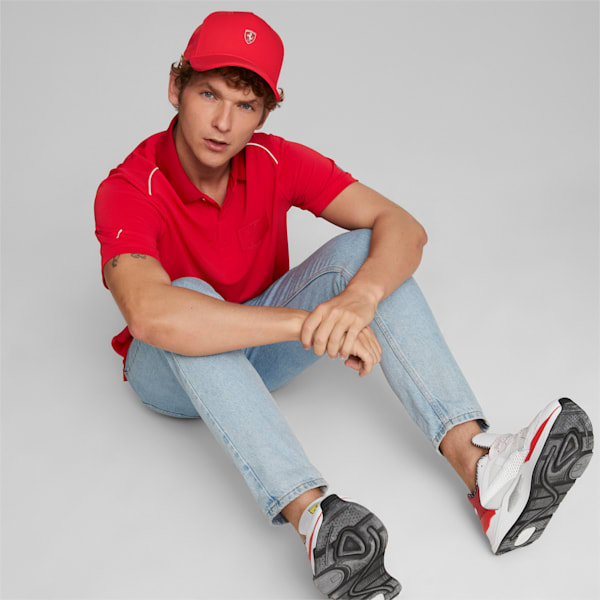 Scuderia Ferrari SPTWR Style Motorsport Cap, Rosso Corsa, extralarge-IND