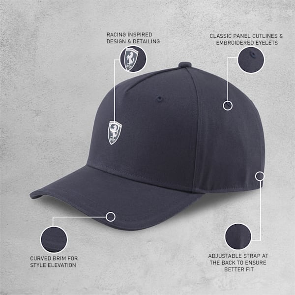 Scuderia Ferrari SPTWR Style Motorsport Cap, Parisian Night, extralarge-IND