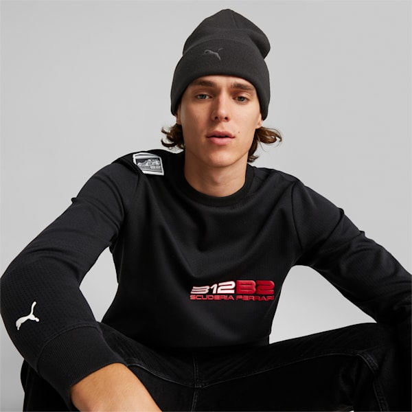 Ferrari SPTWR Style Beanie, Puma Black, extralarge-IND