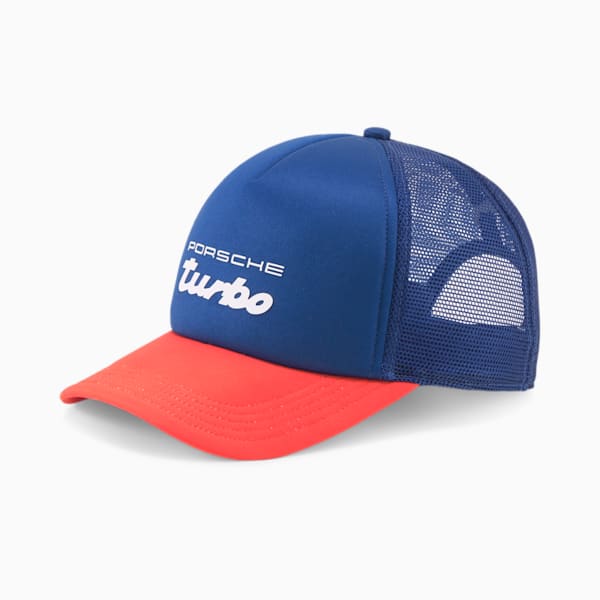 Porsche Legacy Motorsport Trucker Cap, Blazing Blue, extralarge-IND