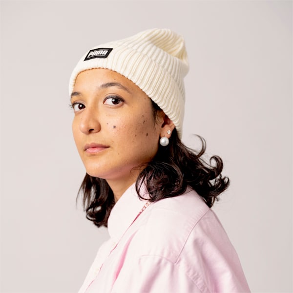Classic Cuff Ribbed Beanie, Pristine