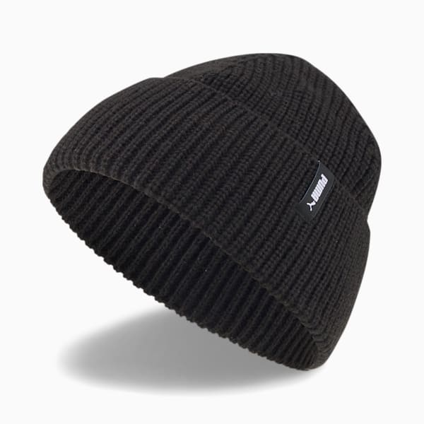 Core Fisherman Beanie, Puma Black, extralarge