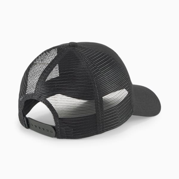 Essentials Trucker Hat, Puma Black, extralarge