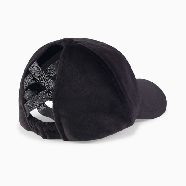 Gorra para mujer Ponytail, Puma Black, extralarge