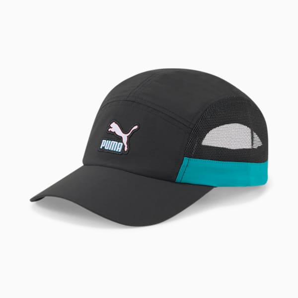 PRIME Fandom Hat, Puma Black-Deep Aqua, extralarge