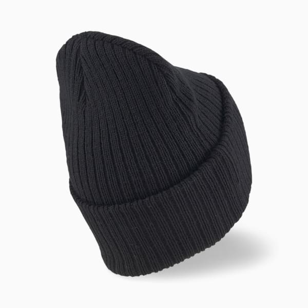 Gorro de lana Cuff Trend para mujer, Puma Black-Dare to, extralarge