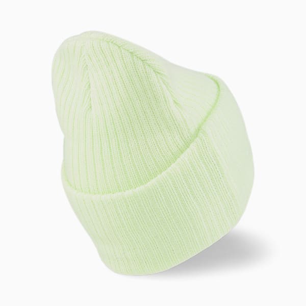 Gorro de lana Cuff Trend para mujer, Pistachio-Dare to, extralarge