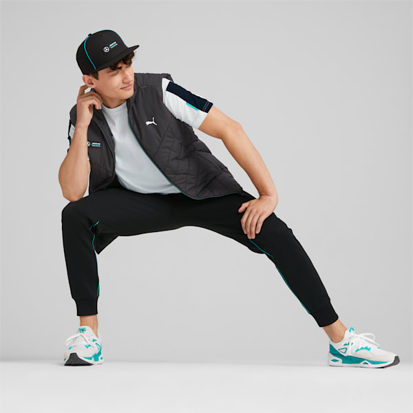 Mercedes-AMG Petronas Motorsport F1 Flat Brim Cap, Puma Black, extralarge-IND