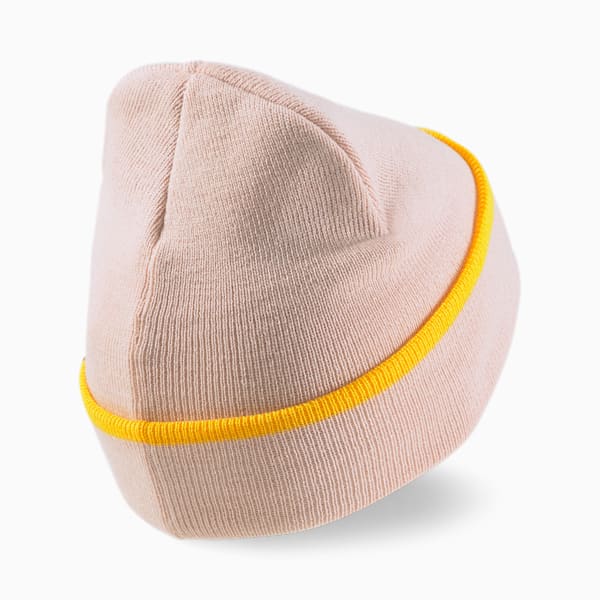 PUMA x SMILEYWORLD Kids' Cuffless Beanie, Rose Quartz, extralarge