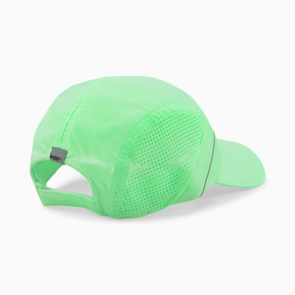 Gorra liviana para correr, Fizzy Lime, extralarge