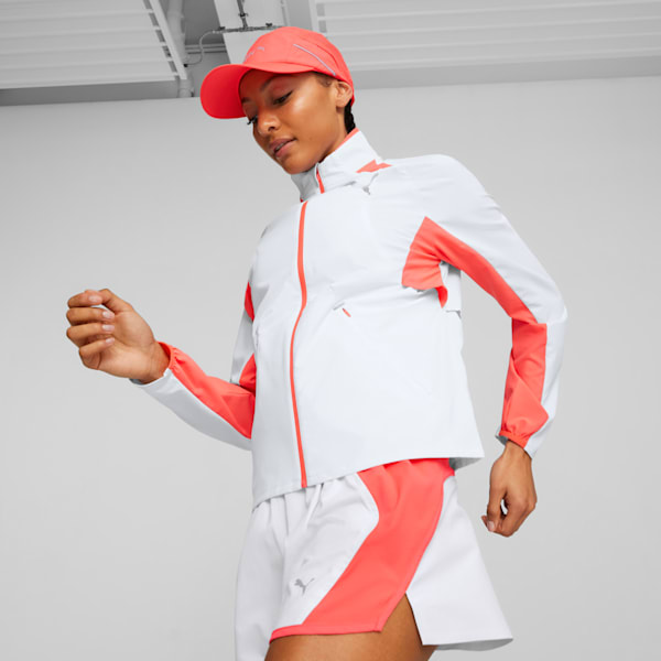 Lightweight Running Cap, Fire Orchid, extralarge-IND