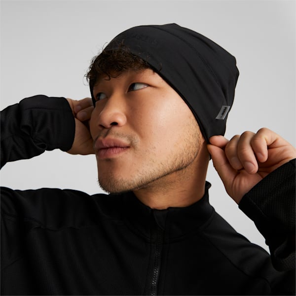 SEASONS Running Beanie, Puma Black, extralarge-IND