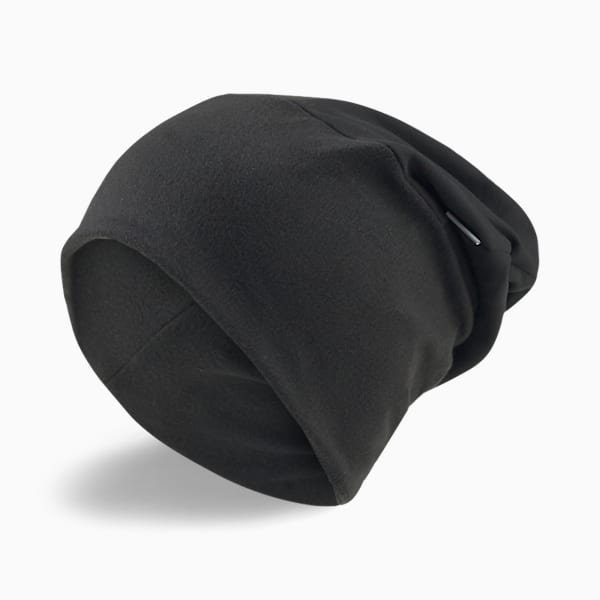 Gorro de running para mujer Ponytail, Puma Black, extralarge