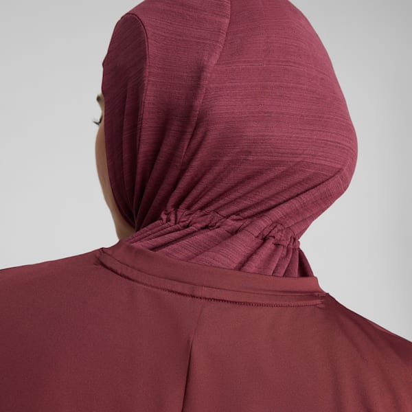 Sports Running Hijab, Dark Jasper, extralarge-IND