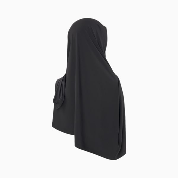 Running Hijab Scarf, Puma Black, extralarge-IND