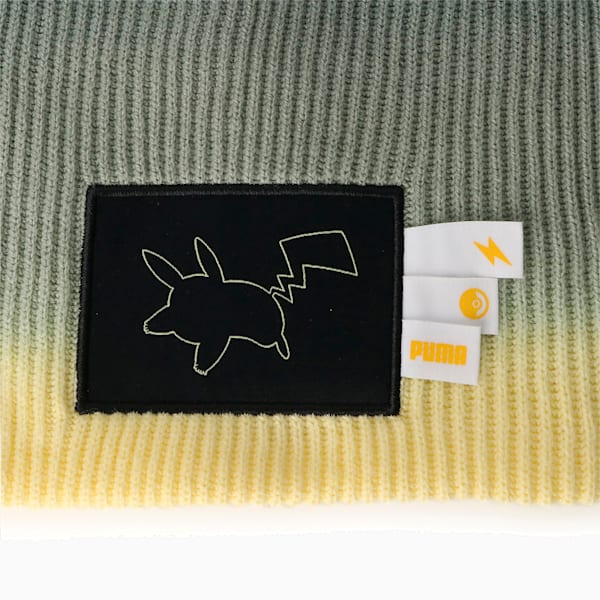 キッズ PUMA x POKEMON ビーニー ジュニア, Puma Black-Pale Lemon