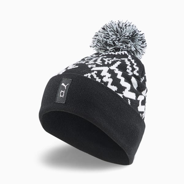 Gorro de lana de básquetbol Pom-Pom, Puma Black, extralarge