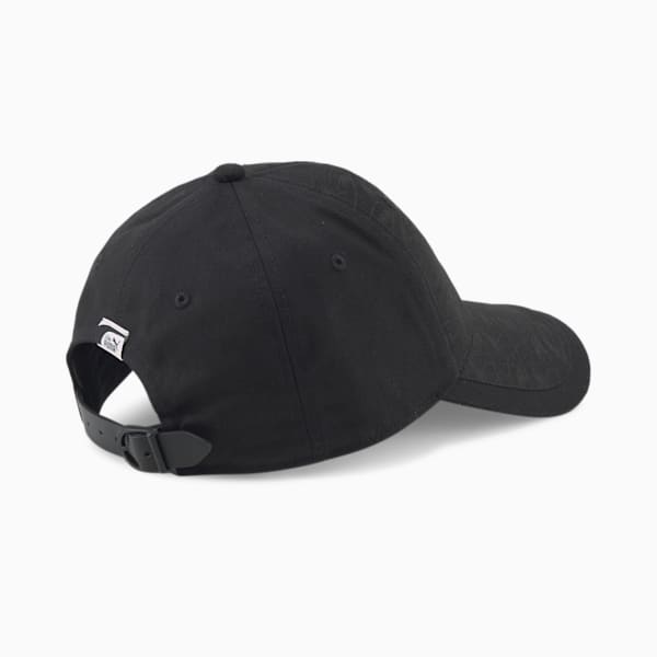 Gorra Players' Lounge para hombre, Puma Black-AOP, extralarge