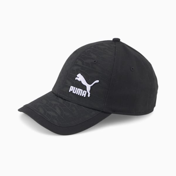 Gorra Players' Lounge para hombre, Puma Black-AOP, extralarge