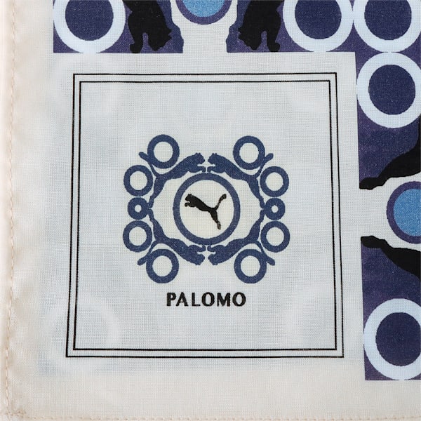 ユニセックス PUMA x Palomo Spain サテン スカーフ, Dazzling Blue-White Swan-AOP, extralarge-JPN