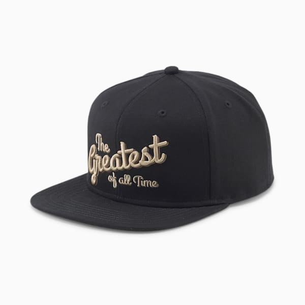 Hometown Heroes Flat Brim Cap, Puma Black, extralarge-IND