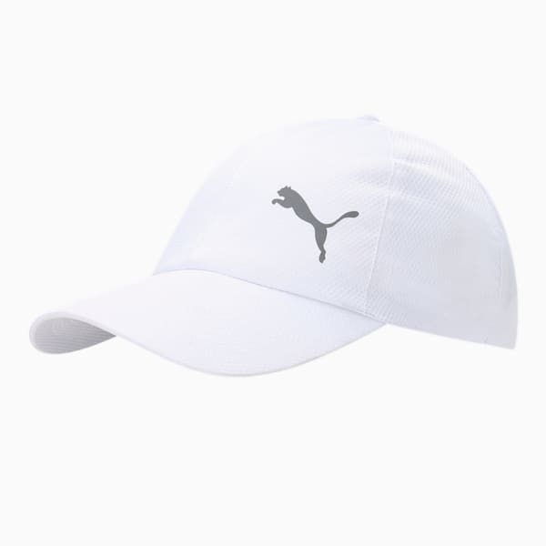 Running Cap, Puma White, extralarge-IND