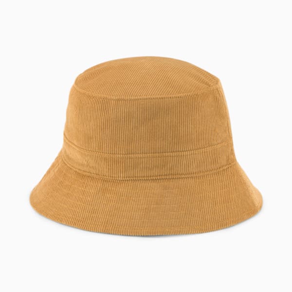 Downtown Corduroy Bucket Hat, Desert Tan-DT Logo, extralarge