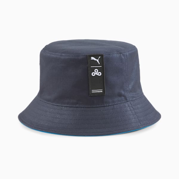 PUMA X CLOUD9 Reversible Bucket Hat, Parisian Night-Bleu Azur, extralarge-GBR