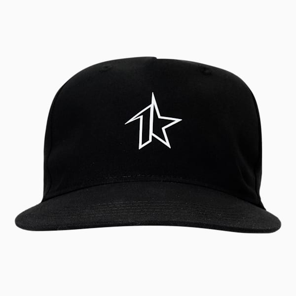 PUMA X 1DER Unisex Flat-Brim Cap, Puma Black, extralarge-IND
