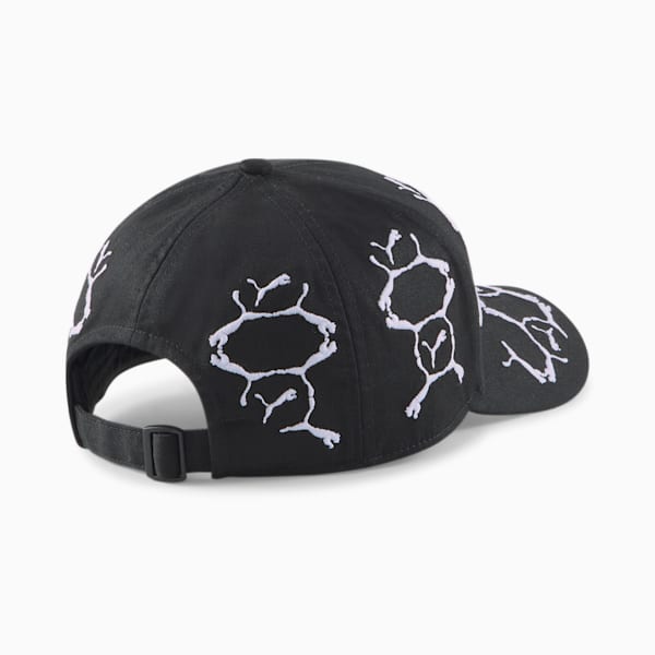 Luxe Sport Hat, Puma Black-Puma White-AOP, extralarge