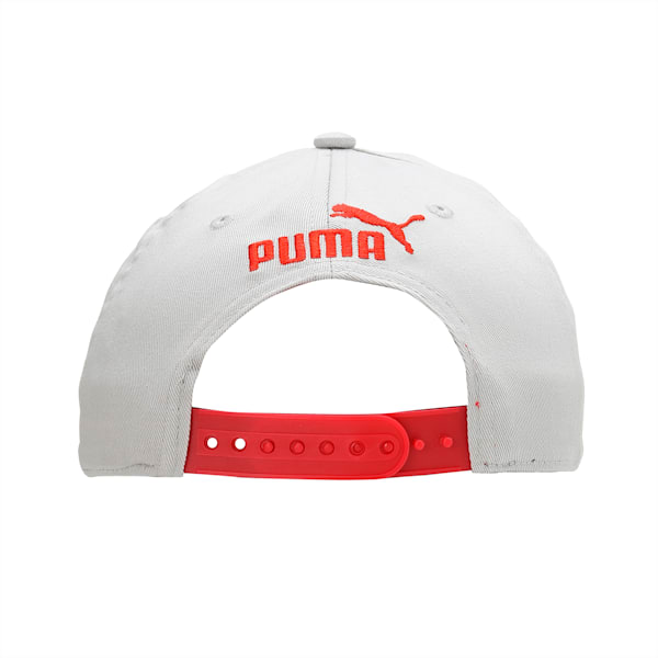 ftblCORE Fan BB Unisex Football Cap, Cool Light Gray-Puma Red-Puma White, extralarge-IND