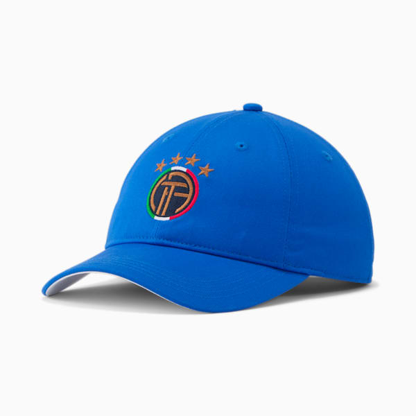 fbtlCore Fan Hat, Team Power Blue-Bright Green-Puma White-Puma Red, extralarge